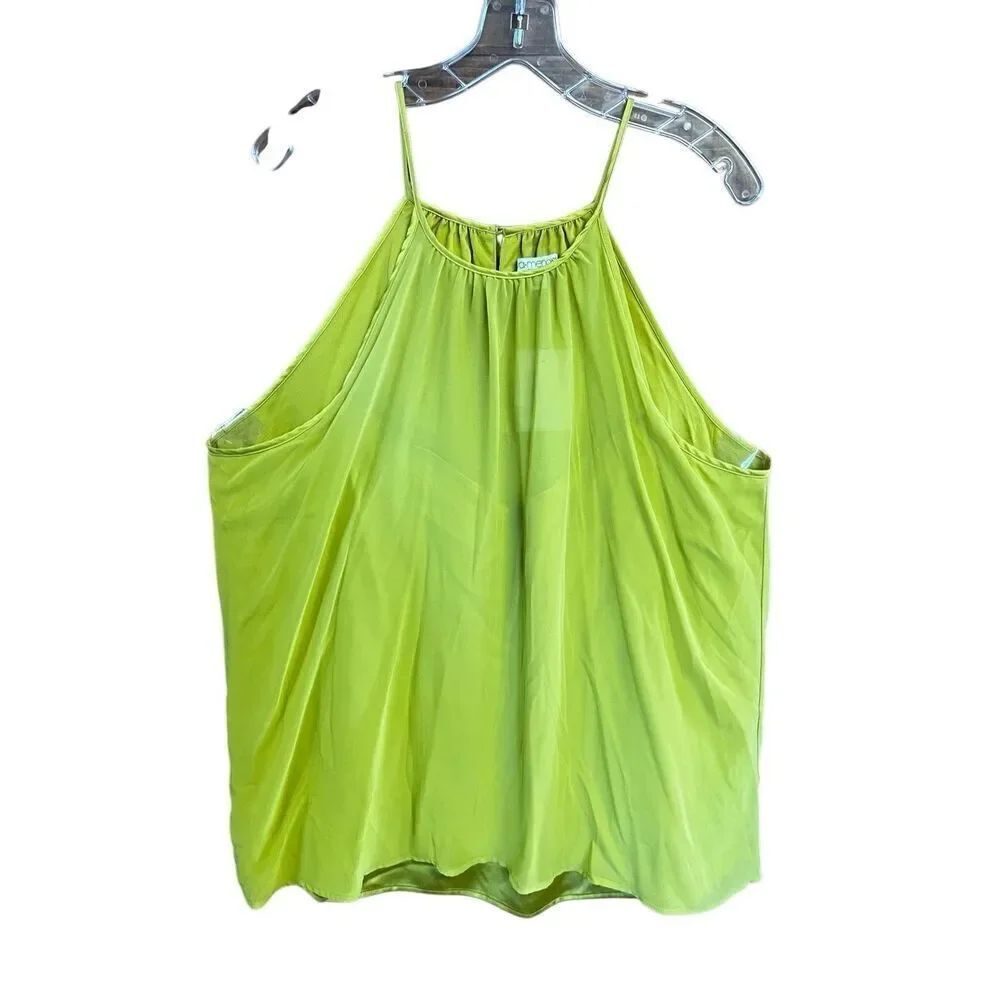 New York & Company Mustard Camisole Halter Top Sz XL NWT
